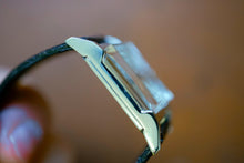 Load image into Gallery viewer, *VERY RARE*  NOS Longines-Wittnauer Tank, White Gold Filled Diamond Dial, complete w/ box!