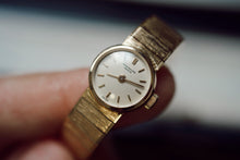 Load image into Gallery viewer, NOS Patek Philippe Ladies 18k Yellow Gold Watch (w/ original box!)