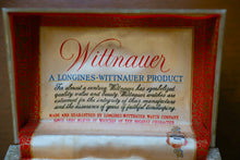 Load image into Gallery viewer, *VERY RARE*  NOS Longines-Wittnauer Tank, White Gold Filled Diamond Dial, complete w/ box!