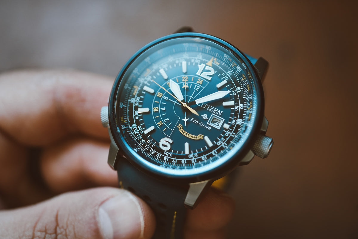 Citizen Eco-Drive Radio-Controlled Chronograph World Timer