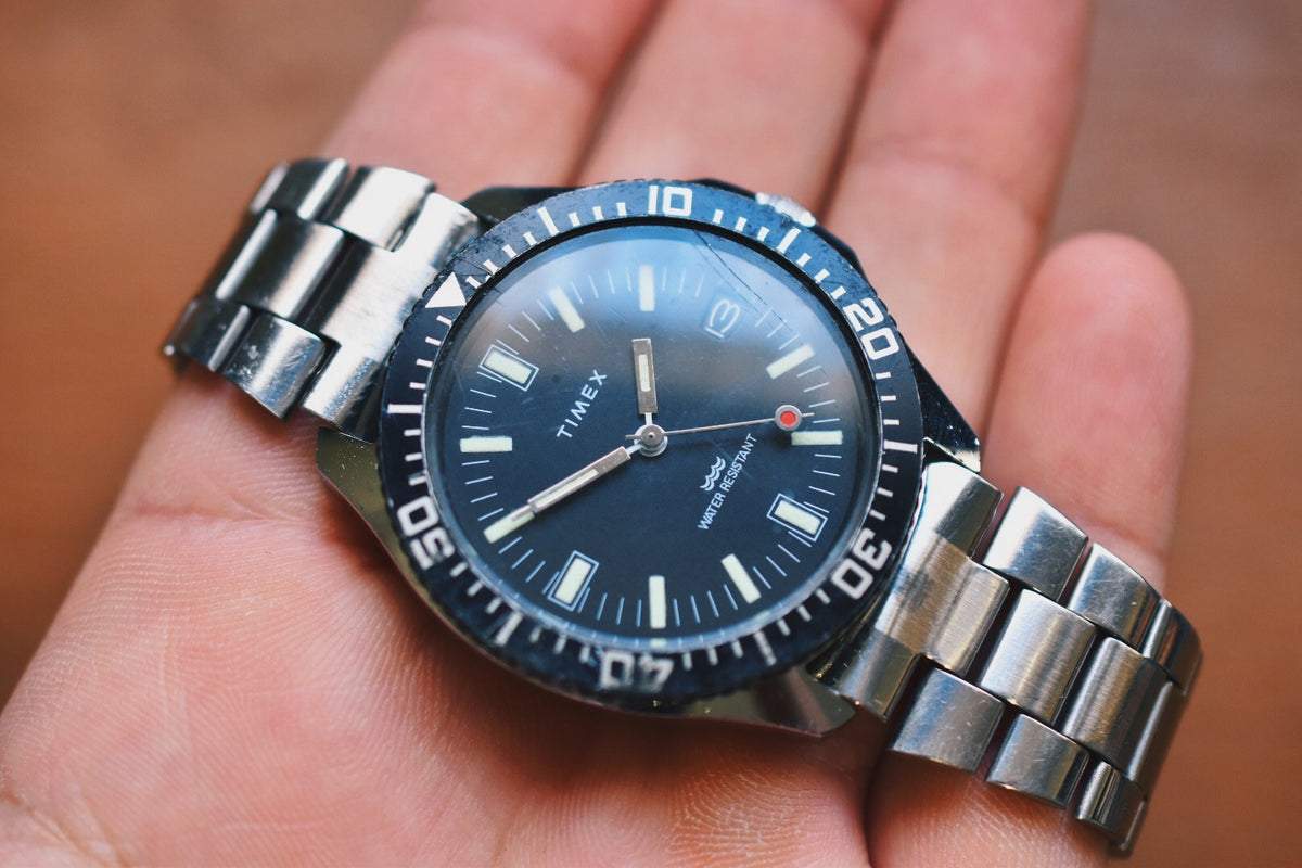 1970’s Timex Manual Wind Diver