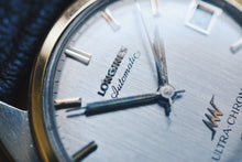 Load image into Gallery viewer, *RARE* Longines Ultra Chron High Beat Date (14K Gold Cap Bezel)