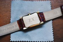 Load image into Gallery viewer, *VERY RARE* 1954 Longines Tank 10k Yellow Gold Filled