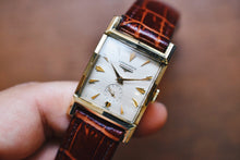Load image into Gallery viewer, *VERY RARE* 1954 Longines Tank 10k Yellow Gold Filled
