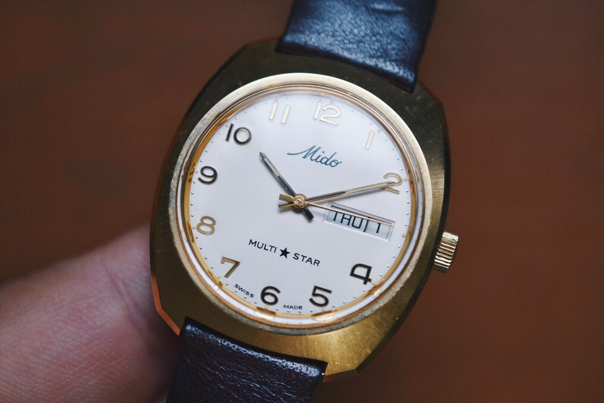 Mido Multi Star Day-Date ETA2804-2 – The Time Teller Shop