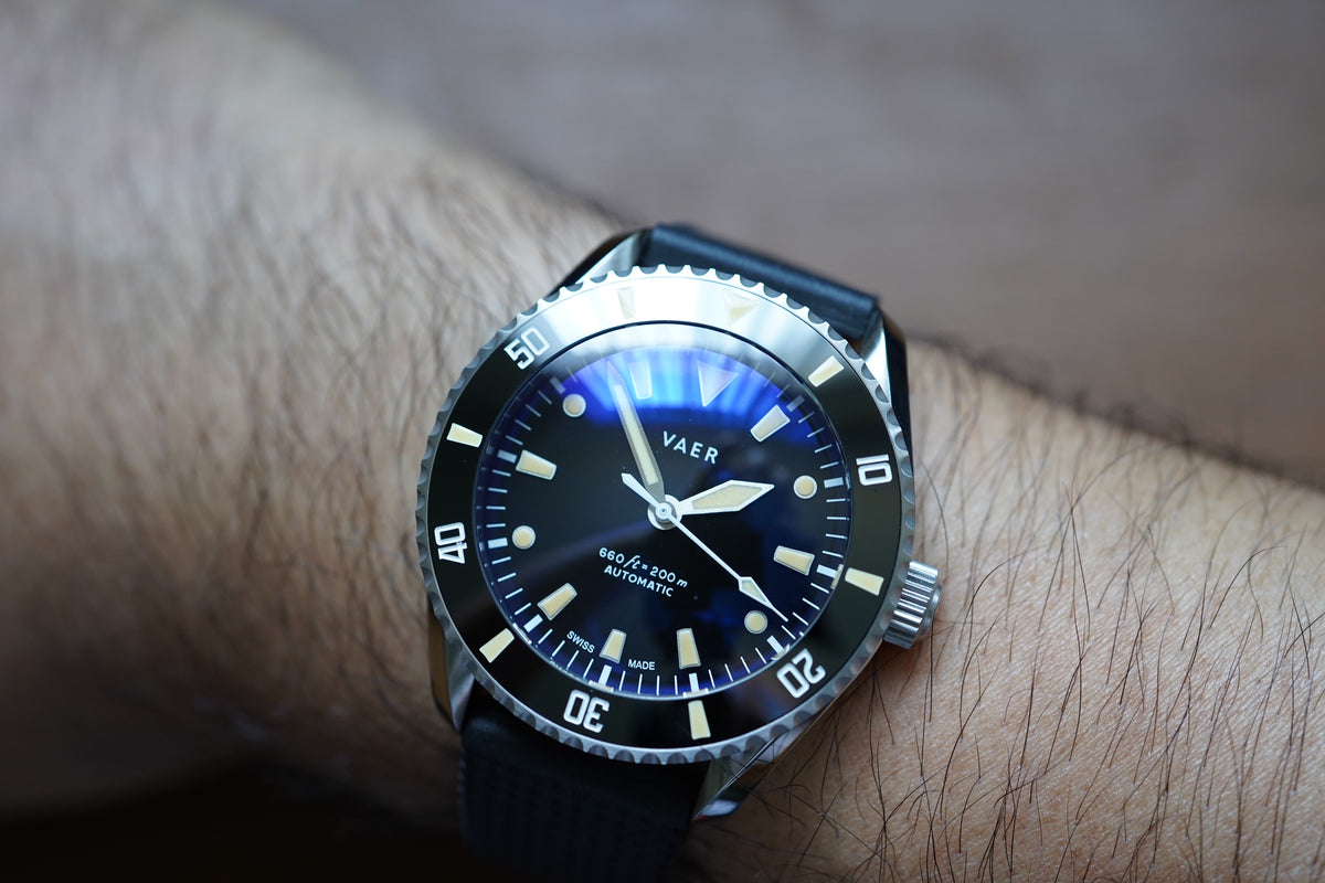 VAER D7 Arctic Swiss Diver – The Time Teller Shop