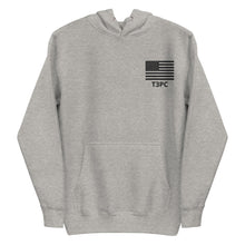 Load image into Gallery viewer, T3 Powerlifting Club Flag Hoodie