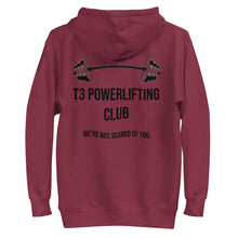 Load image into Gallery viewer, T3 Powerlifting Club Flag Hoodie