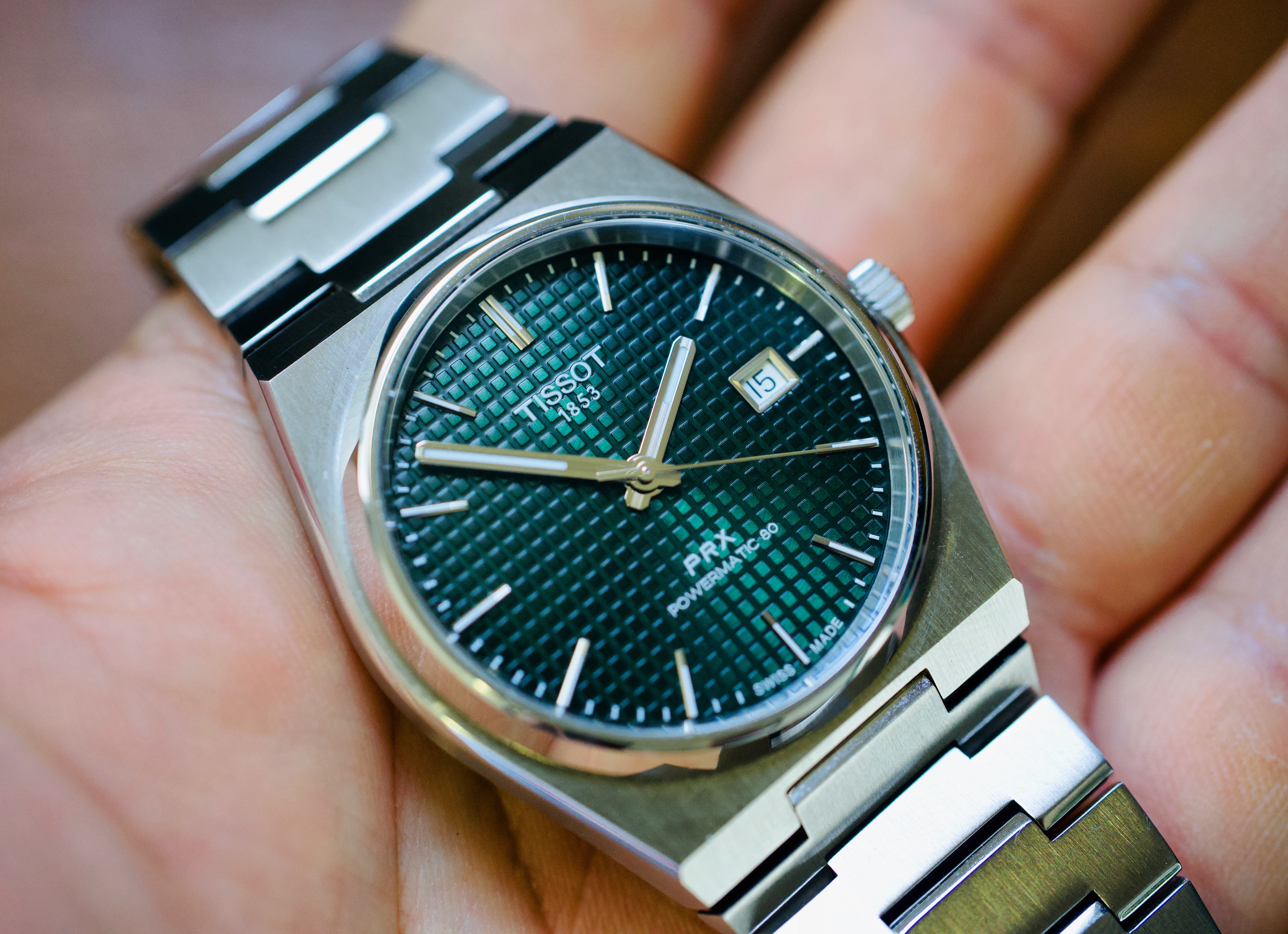 PRX Automatic Powermatic 80 40mm Green Dial