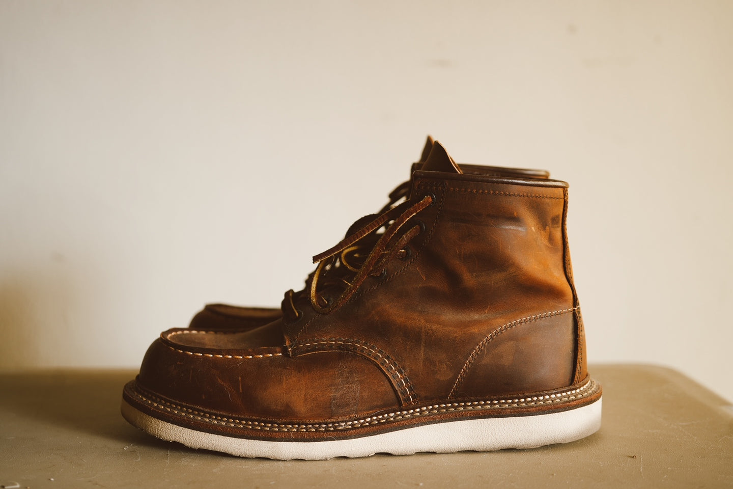 Red Wing 1907 Classic Moc Toe size 10.5 (for size 11 foot)