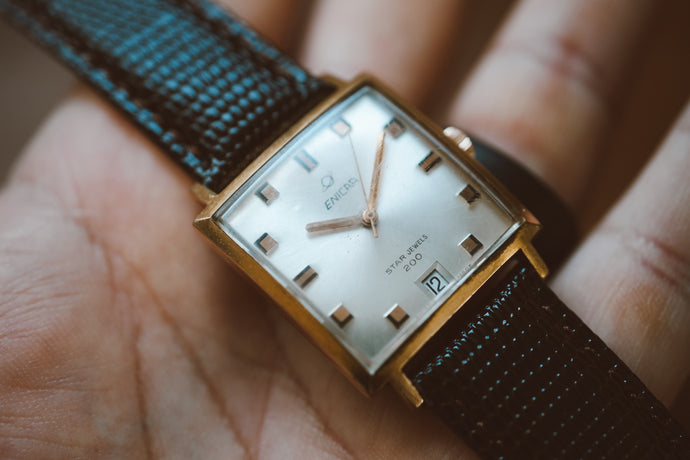 Vintage Enicar Star Jewels 200 – Rectangular Date