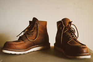 Red Wing 1907 Classic Moc Toe size 10.5 (for size 11 foot)