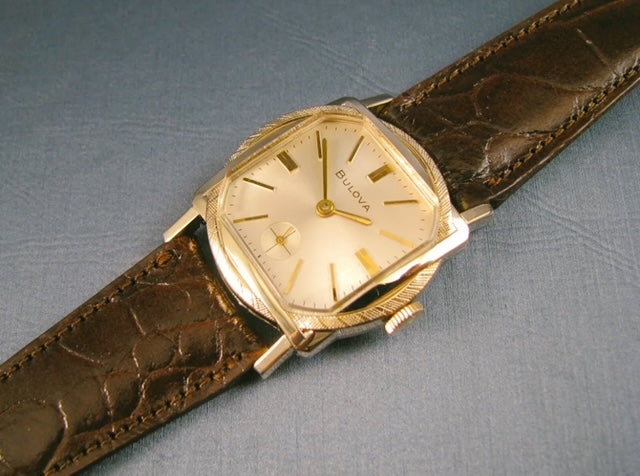 NOS Bulova Counselor 10k Rolled Gold Case