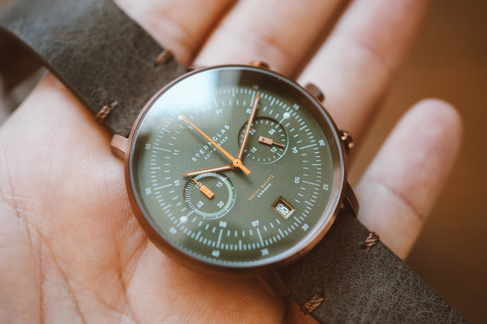 Sternglas Hamburg Chrono – Dark Green Bronze