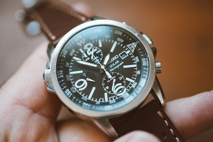 Seiko SSC081 Solar Chronograph
