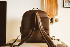 Carl Friedrik Bowen Leather Backpack