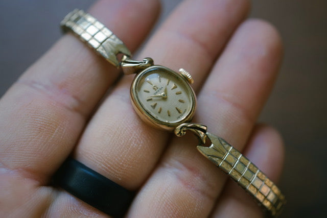 Omega Ladies Tennis Bracelet Watch