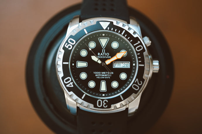 Ratio Freediver 1000M V02 – Black Dial