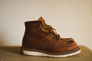 Red Wing 1907 Classic Moc Toe size 10.5 (for size 11 foot)