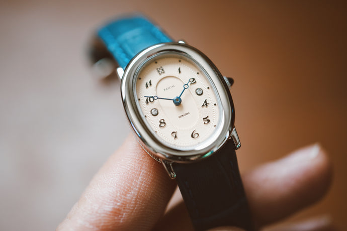 Pascal Oval Bubble Diamond Watch – Abysmal Sea Edition