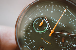 Sternglas Hamburg Chrono – Dark Green Bronze
