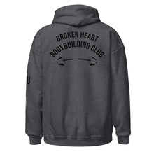 Load image into Gallery viewer, TCU Broken Heart Bodybuilding Club Hoodie