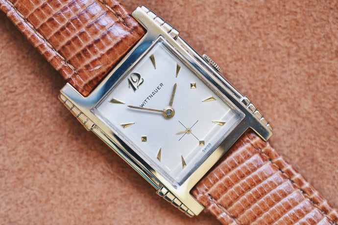 Wittnauer 17J Art Deco Tank Small Seconds