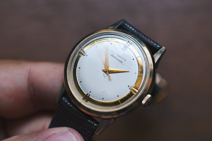 Wittnauer Automatic 10k Yellow Gold Filled Dress Watch