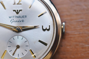 Wittnauer Geneve 10k Rolled Gold Plated Small Seconds