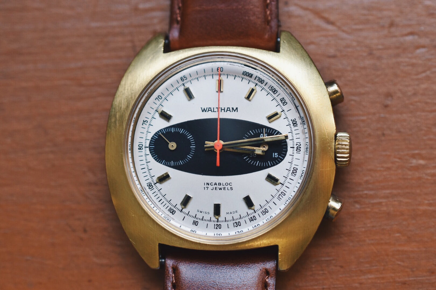 1970's Waltham Swiss Racing Chronograph (Valjoux 7733)