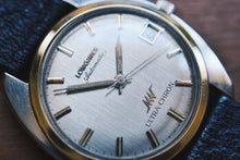 Load image into Gallery viewer, *RARE* Longines Ultra Chron High Beat Date (14K Gold Cap Bezel)