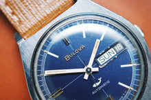Load image into Gallery viewer, Bulova Sea King Cross Hair Dial (1969 Blue Whale)
