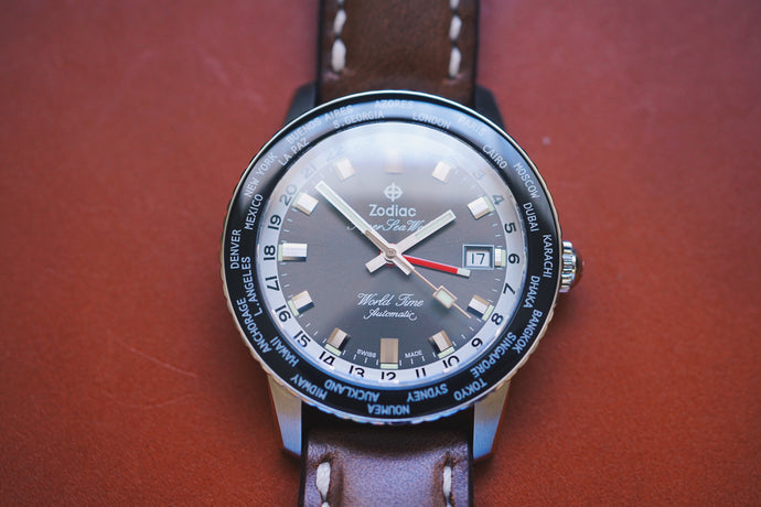 Zodiac Super Sea Wolf World Time Limited Edition