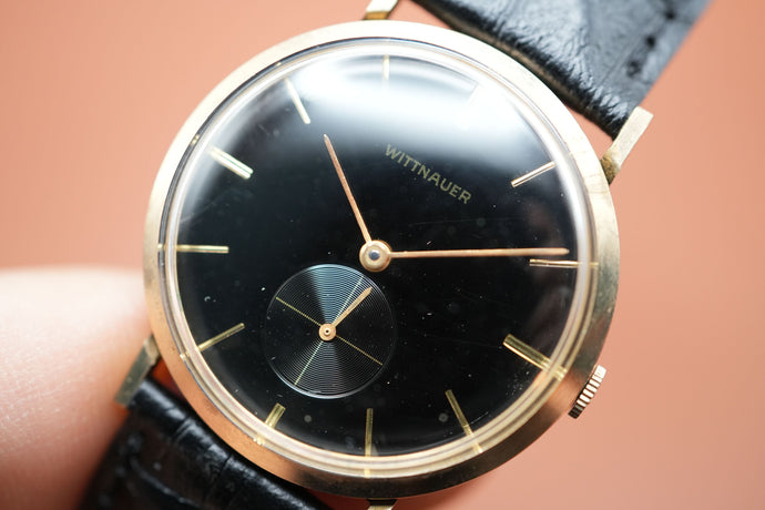 Wittnauer Gilt Dial Gentleman’s Watch