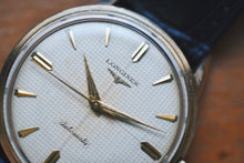 Load image into Gallery viewer, Longines Waffle Dial 10k Gold Filled Automatic