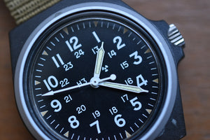 Stocker and Yale Sandy 184 Tritium Military Watch
