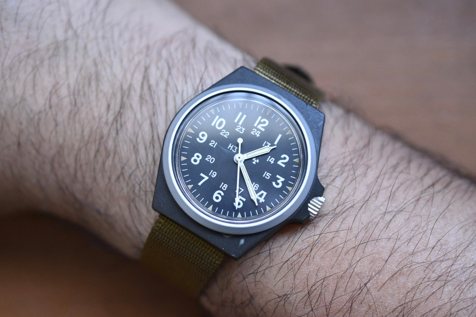 ストッカーアンドイエール 軍用クォーツ - 腕時計(アナログ)