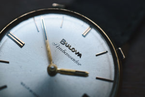 (8mm Thin Auto!!) Bulova Ambassador Micro Rotor Dress Watch