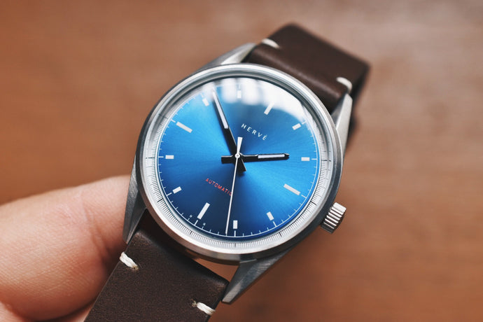 Hervé Alvia Blue Dial