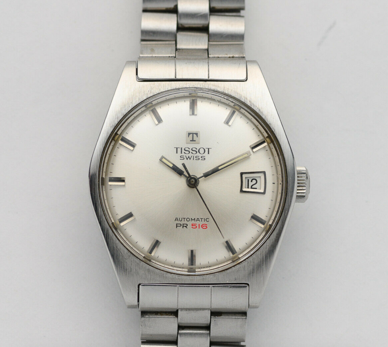 Tissot automatic pr 516 2025 vintage