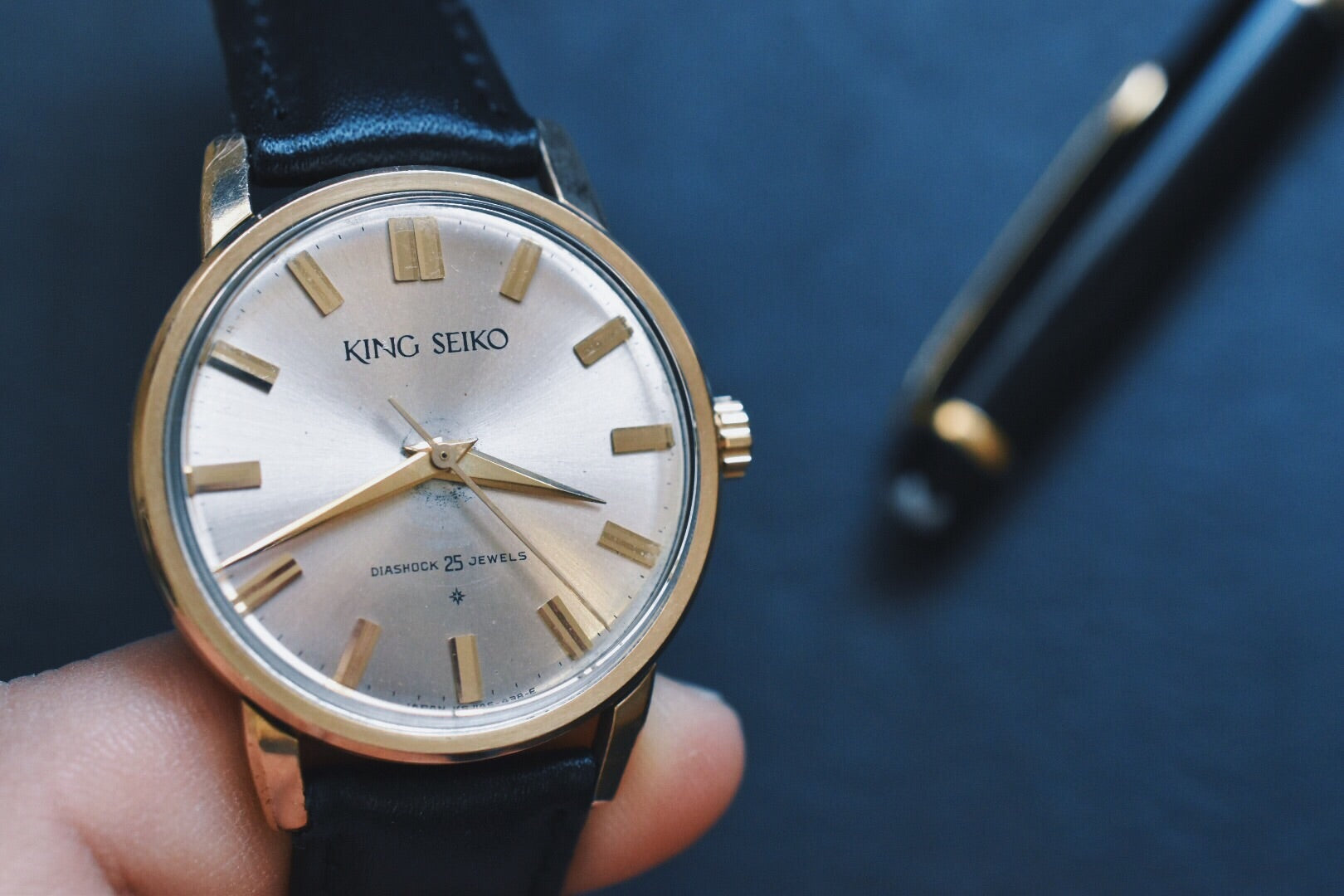 King Seiko Diashock 25 Jewels (1st King Seiko Model Ever!) – The